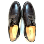 JOHN LOBB Mens Arron Ox Leather Lace Up Shoes Walnut Brown 9 (MSRP $1,930)