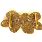 OSCAR DE LA RENTA Womens Jeweled Stones Belt Buckle Purple 1in