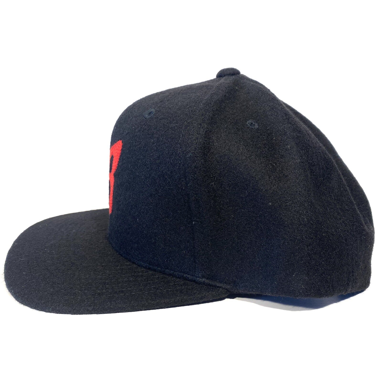 BILLIONAIRE BOYS CLUB Embroidered B Logo Wool Blend Snapback Hat Black