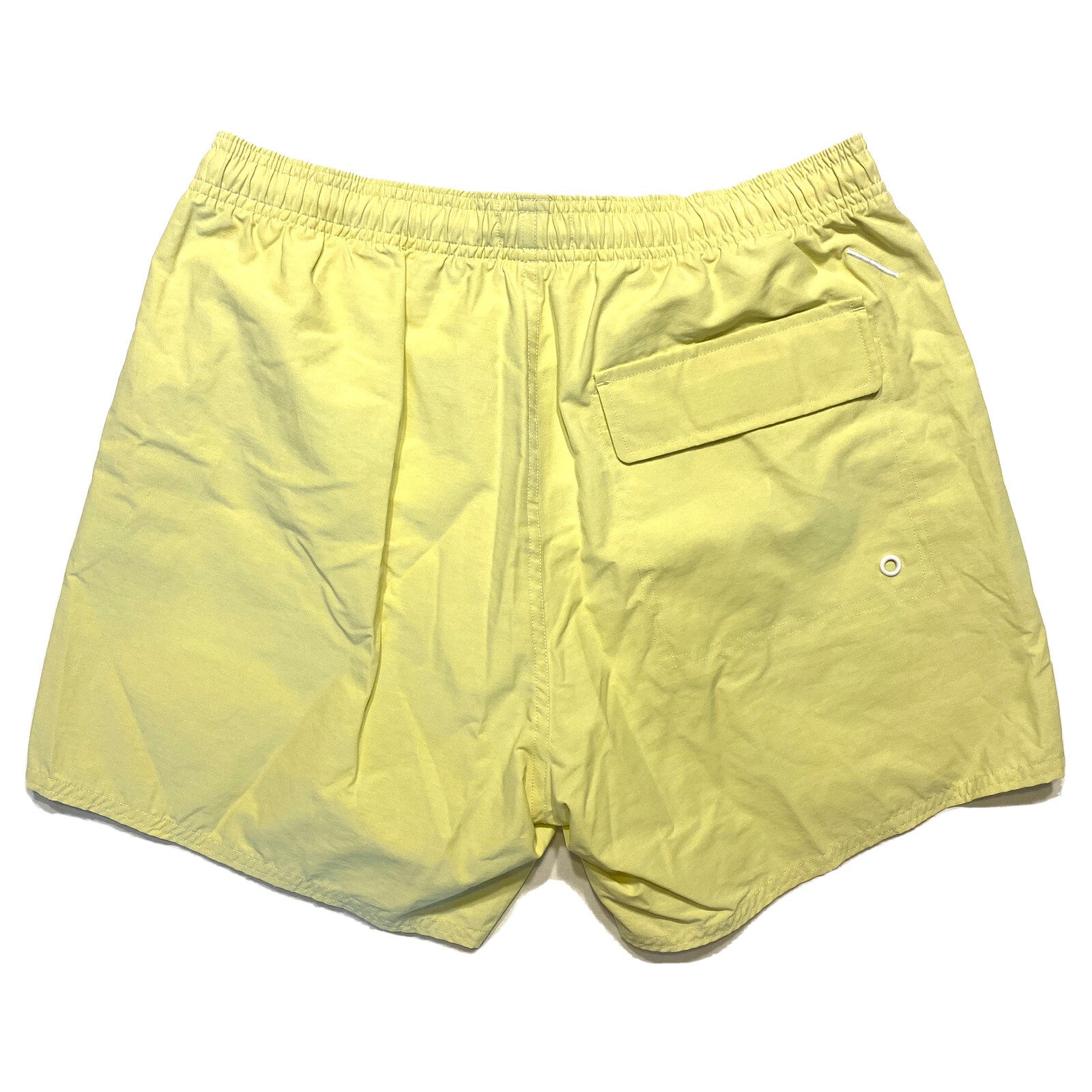 SATURDAYS NYC Mens Talley Swim Trunks Shorts Pale Lime Yellow (MSRP $118)