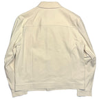 THEORY Mens River Neoteric Twill Button Front Jacket Ivory White XL (MSRP $325)