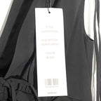 VERONICA BEARD Perrin Ruched Cotton Sleeveless Maxi Dress Black (MSRP $598)