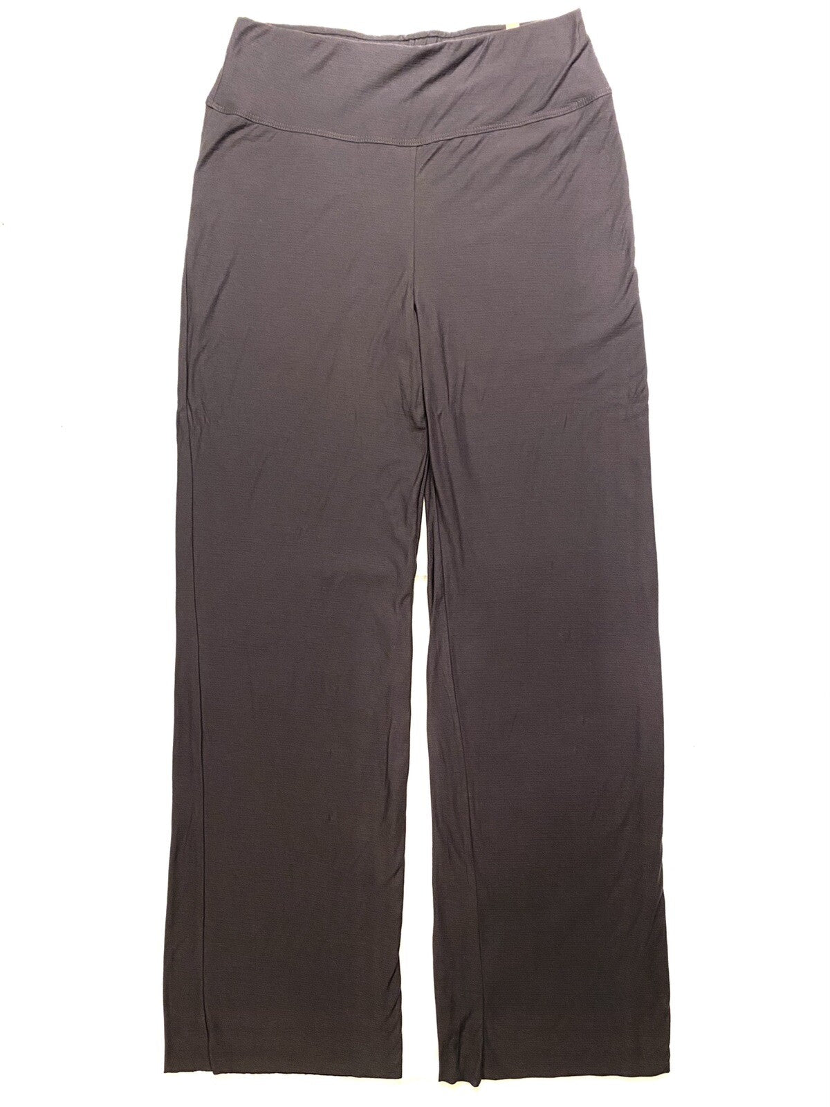 LUNYA Womens Supima Cotton Wide Leg Lightweight Lounge Pants Gray (MSRP $148)