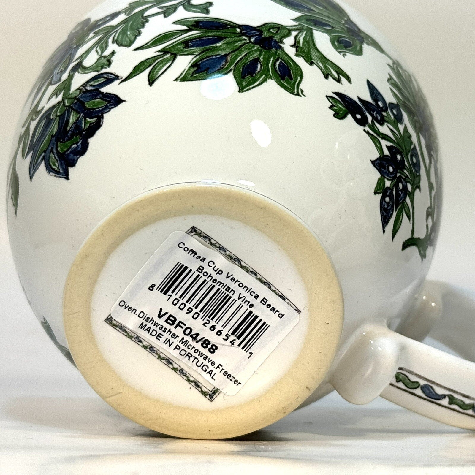 JULISKA Veronica Beard Bohemian Vine Coffee Tea Cup Set for 4 (MSRP $176)