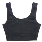WARDROBE NYC Womens Athletic W02 Crop Top Black (MSRP $125)