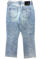 VERONICA BEARD Womens Carly Kick Flare High Rise Jeans Pebble Blue (MSRP $278)