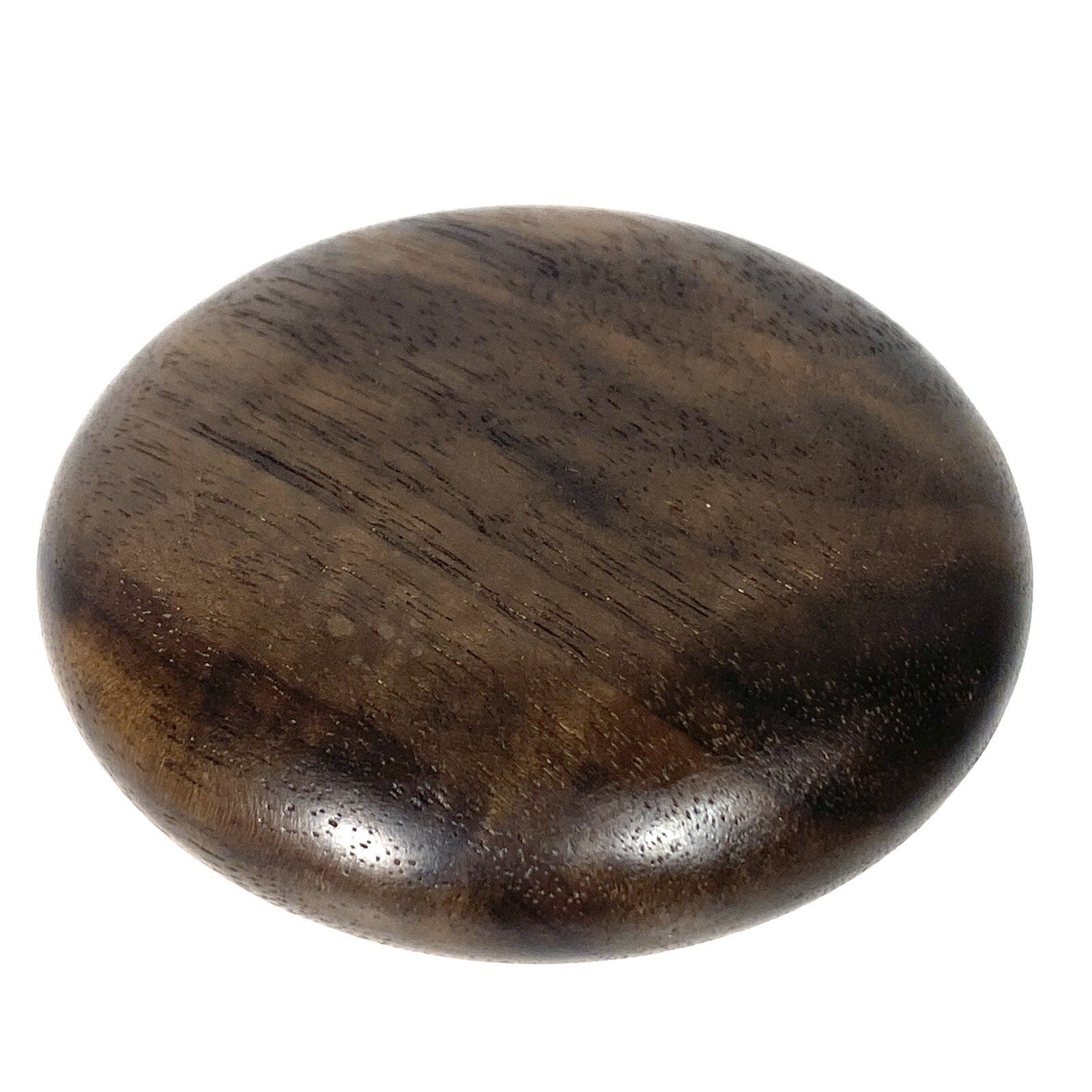 CHRISTOFLE Silver Plated Textured Brazilian Wood Paperweight Object (MSRP $150)