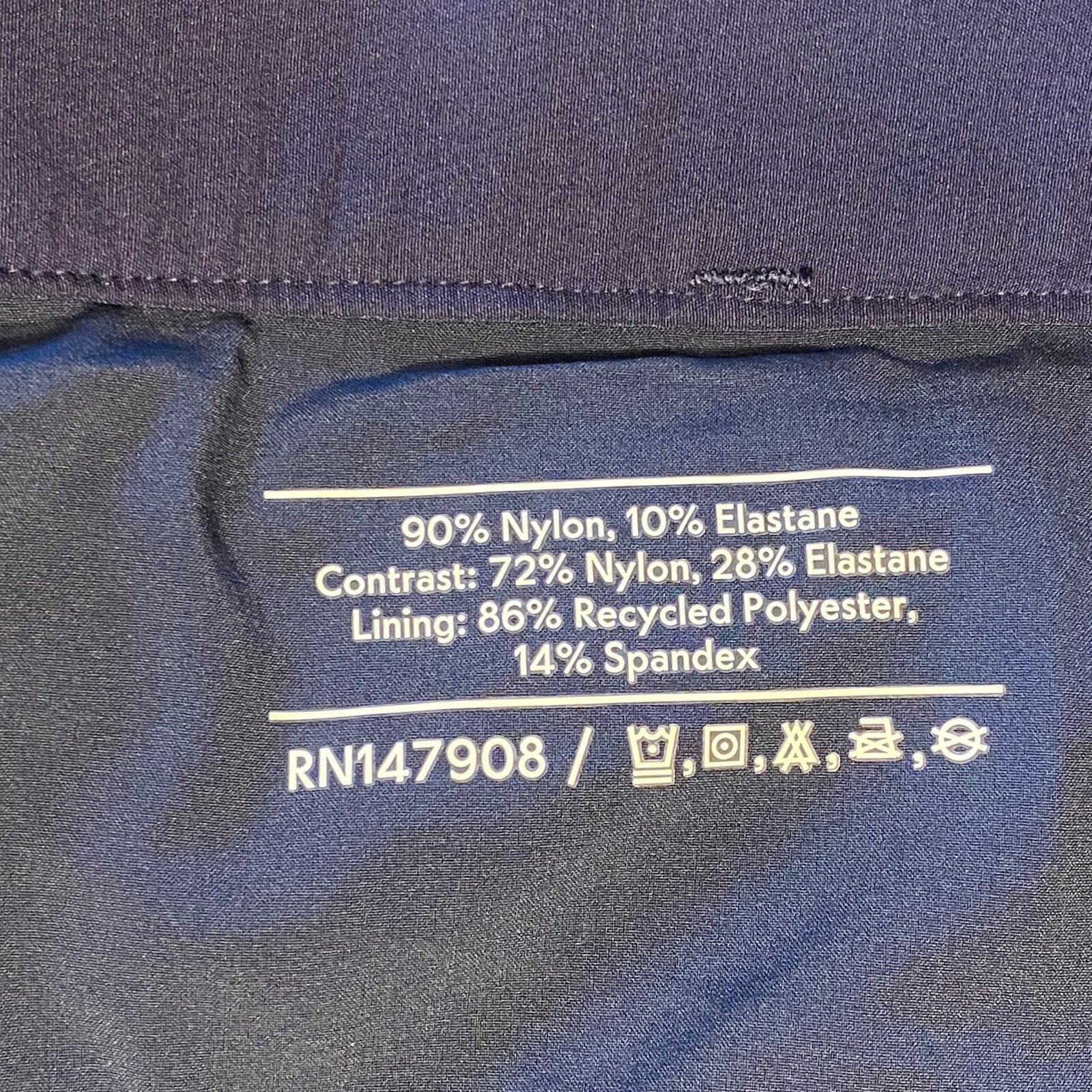 OUTDOOR VOICES RecTrek Zip Off Convertible Cargo Pants Navy Blue (MSRP $118)