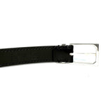DUNHILL Mens 30mm TG Lock Buckle Calf Leather Belt Black 110 (MSRP $375)