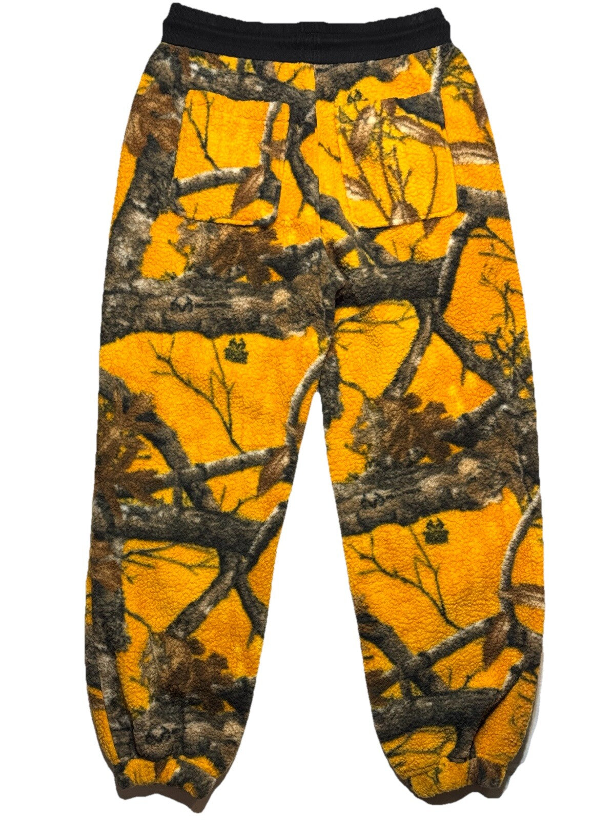 MOOSE KNUCKLES x Post Malone Mens Realtree Sherpa Jogger Pants Yellow -MSRP $475
