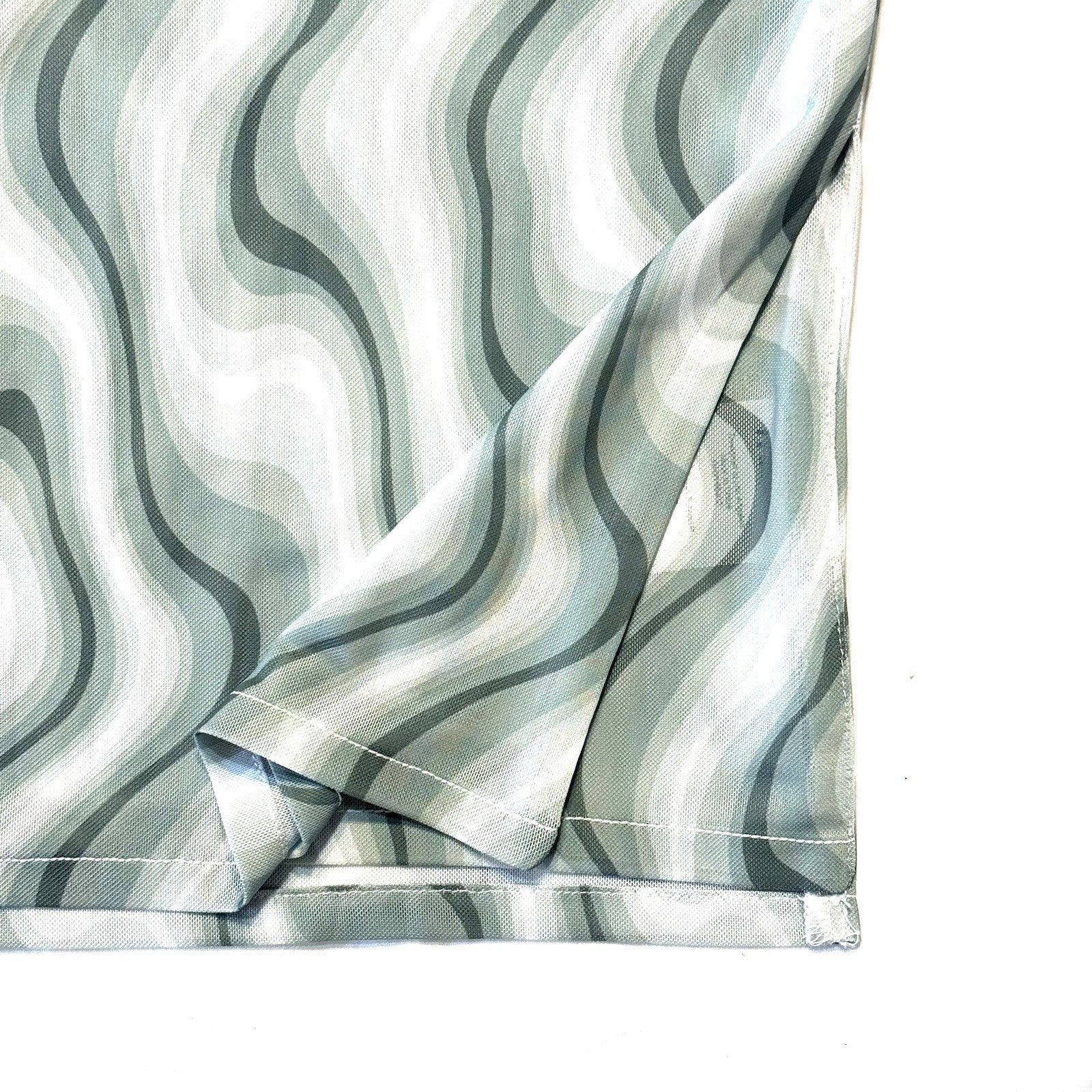 MIAOU Womens Moni Swerve Print Maxi Knee Skirt Sea Foam Green (MSRP $145)