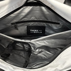 THINK ROYLN Biba Diagonal Quilted Tote Bag Patent White (MSRP $178)