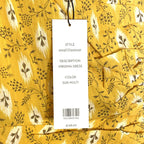 VERONICA BEARD Virginia Off Shoulder Floral Maxi Dress Sun Yellow (MSRP $798)