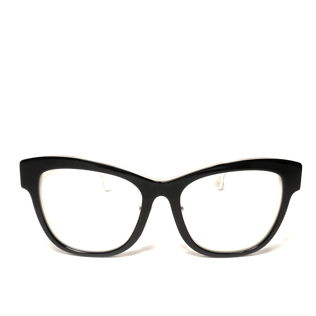 ALICE + OLIVIA Womens Les Halles Eyeglasses Frames Black (MSRP $275)