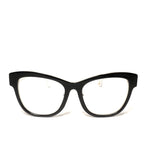 ALICE + OLIVIA Womens Les Halles Eyeglasses Frames Black (MSRP $275)