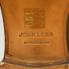 JOHN LOBB Mens William Suede Monkstrap Shoes Saddle Brown 10EEE (MSRP $1,890)