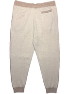 THEORY Mens Alcos Cashmere Montana Wool Sweatpants Beige White XXL (MSRP $365)