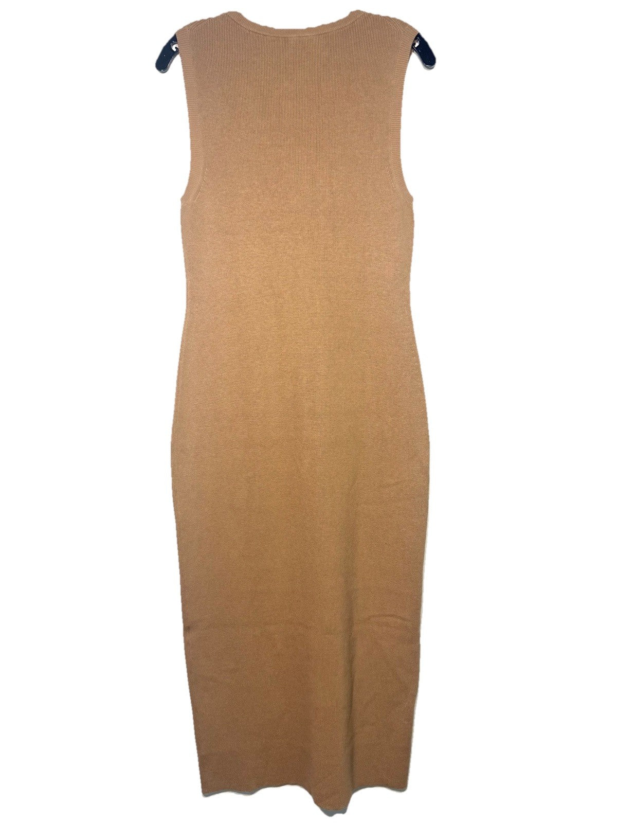JENNI KAYNE Sleeveless Midi Cashmere Blend Sweater Dress Camel Tan (MSRP $295)