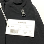 HELMUT LANG Mens Logo Patch Airy Nylon Swim Shorts Trunks Black (MSRP $220)
