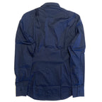 VERSACE Collection Mens Trend Fit Spread Collar Dress Shirt Blue (MSRP $195)