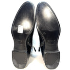 BALLY Scribe Mens Saltron Calf Leather Zip Chelsea Boots Black (MSRP $1,350)