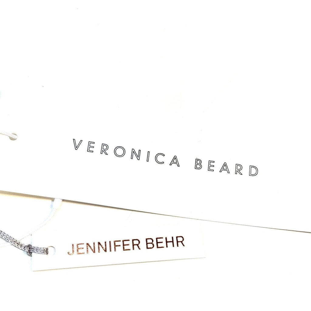 JENNIFER BEHR x Veronica Beard Tori Velvet Headband Rust Brown (MSRP $188)