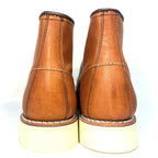 RED WING Womens Classic Moc Lace Up Boots Oro Legacy Brown 8.5 (MSRP $320)