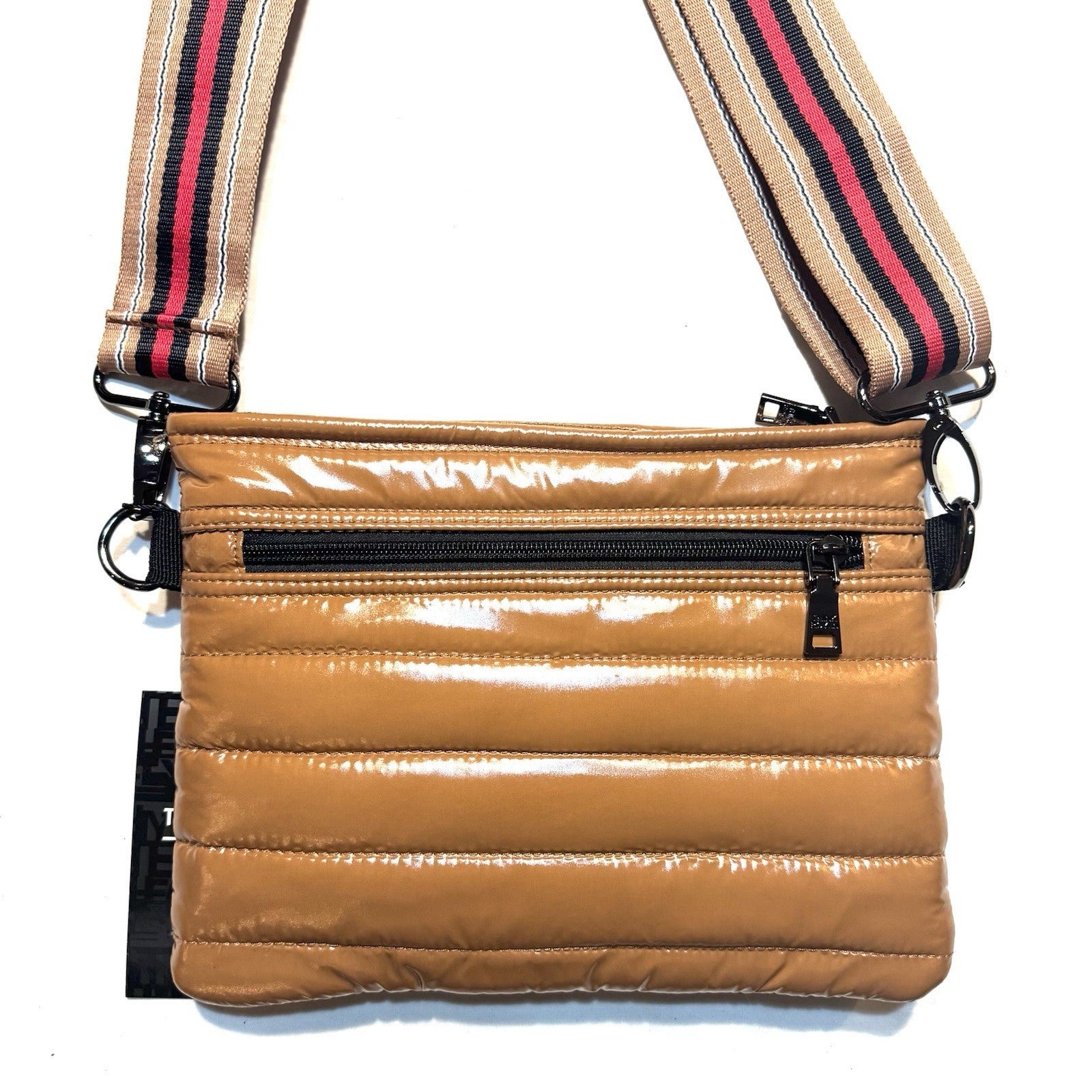THINK ROYLN Bum Bag 2.0 Shoulder Crossbody Glossy Nude Tan (MSRP $108)