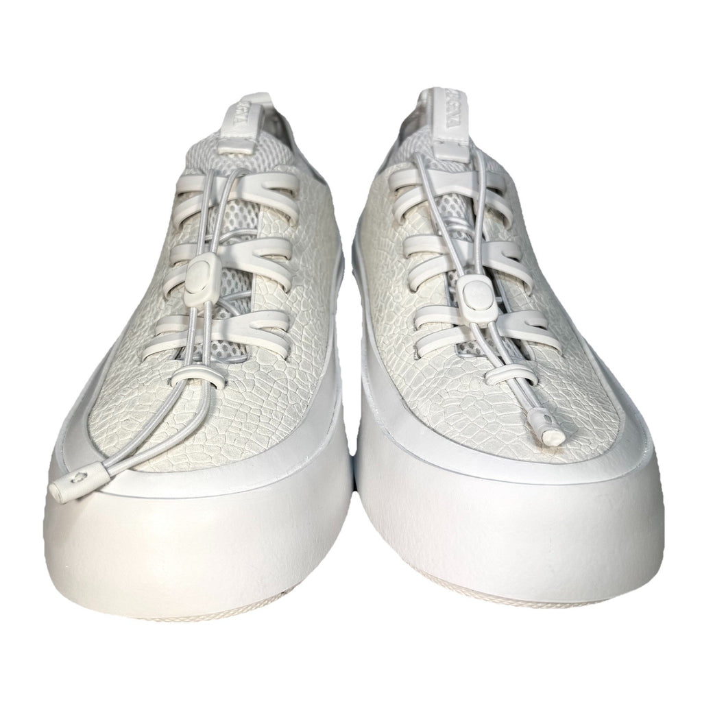 ZEGNA x Mr.BAILEY Mens Triple Stitch Edition Sneakers White 12 (MSRP $1,290)