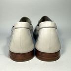 JOHN LOBB Mens Hendra Suede Leather Slip On Loafers Mist Grey 10 (MSRP $1,190)