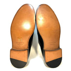 JOHN LOBB Mens William Monkstrap Calf Leather Shoes Black 7.5 (MSRP $1,780)