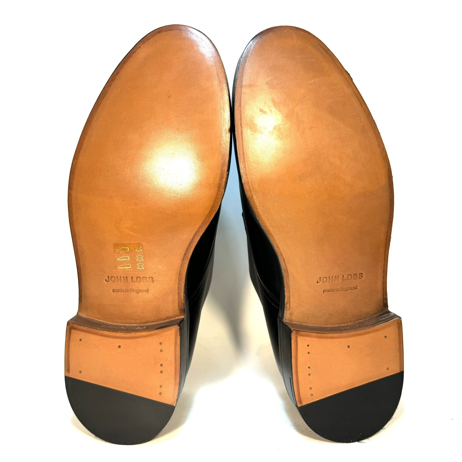 JOHN LOBB Mens William Monkstrap Calf Leather Shoes Black 7.5 (MSRP $1,780)