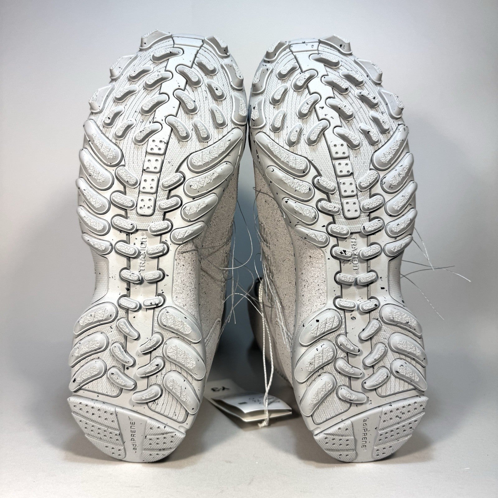 Y-3 Adidas Mens GSG9 Lace Up Suede High Top Sneaker Boots Carbon Grey -MSRP $400