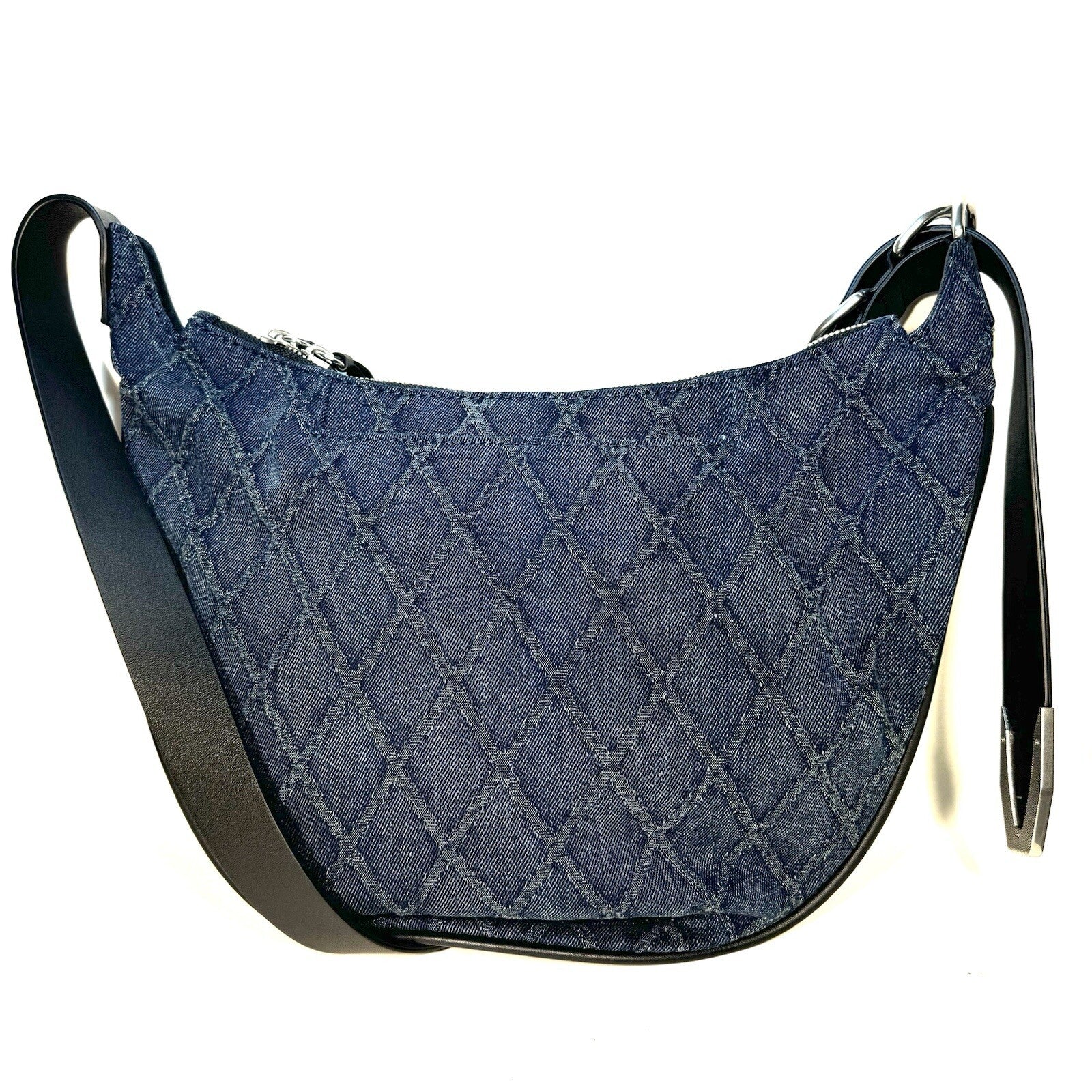 RAG & BONE Spire Karina Denim Mini Hobo Shoulder Bag (MSRP $448)
