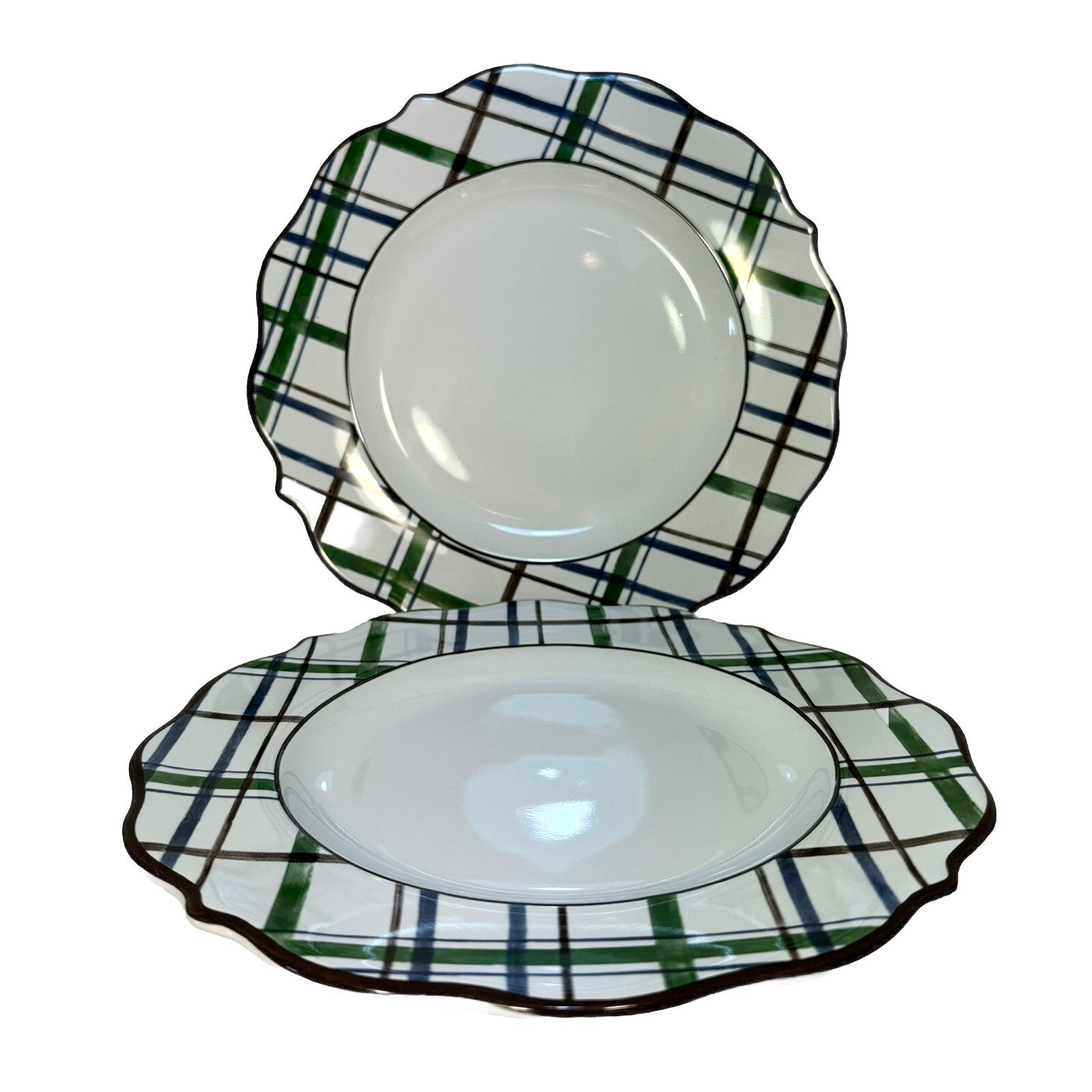 JULISKA x Veronica Beard Bohemian Vine Dessert Salad Plate Set for 2 (MSRP $96)