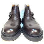 JOHN LOBB Mens Shoreditch Calf Leather Chukka Boots Dark Brown (MSRP $2,010)