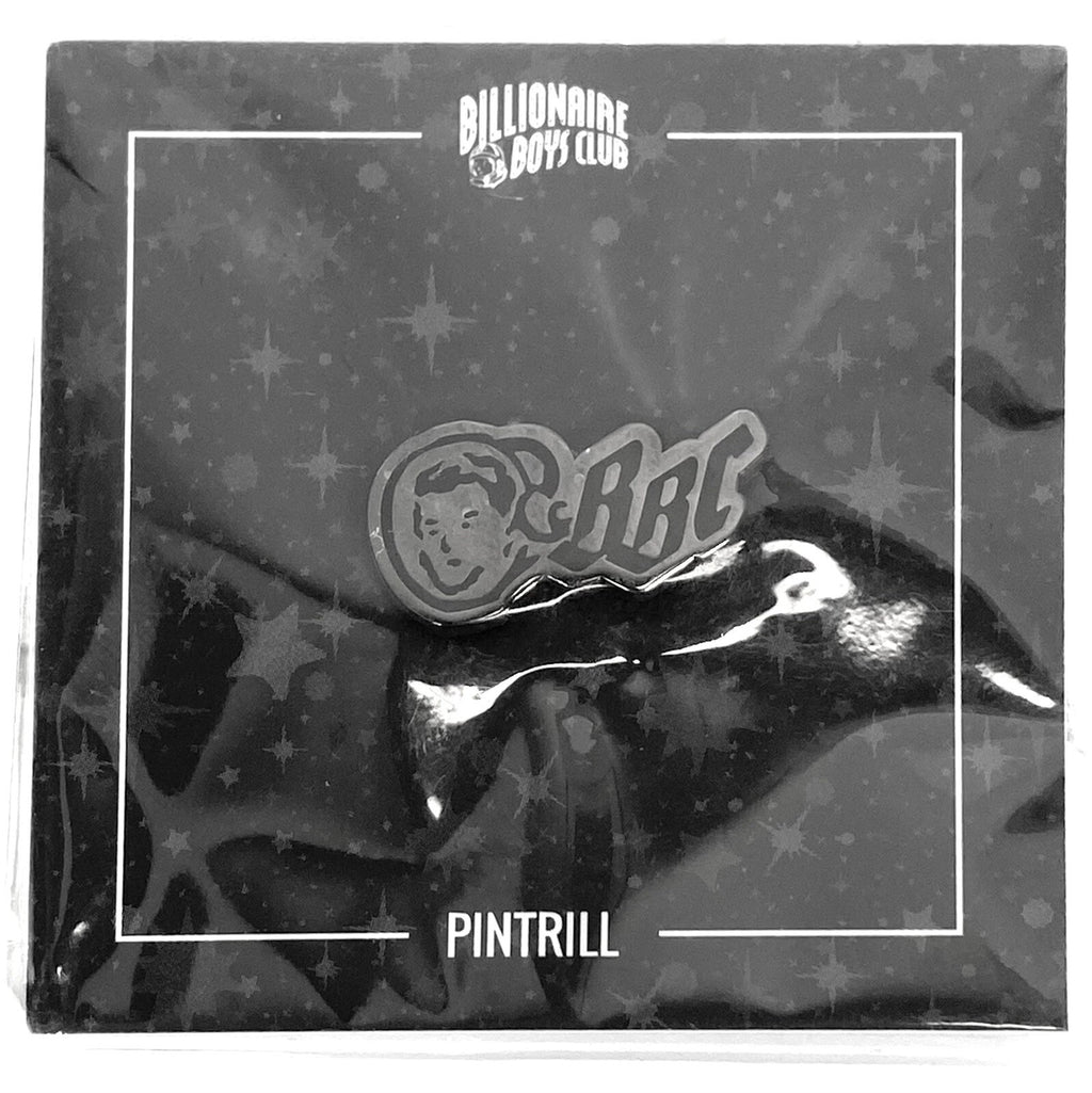 BILLIONAIRE BOYS CLUB Pintrill BBC Spaceman Logo Pin Black