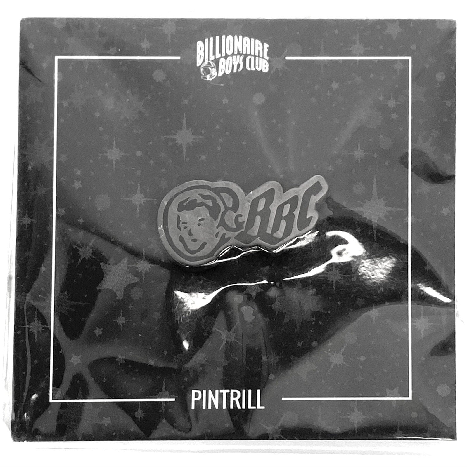 BILLIONAIRE BOYS CLUB Pintrill BBC Spaceman Logo Pin Black