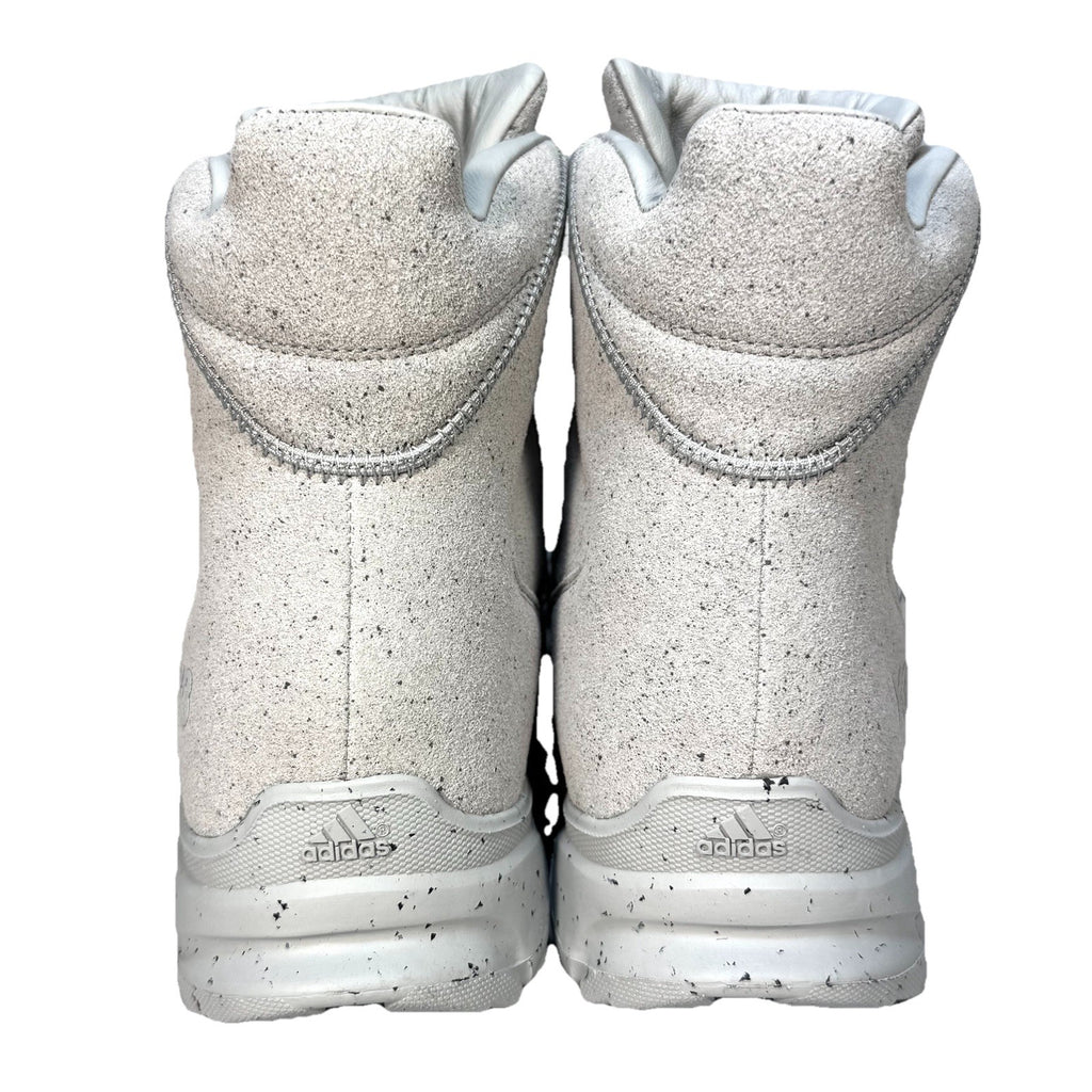 Y-3 Adidas Mens GSG9 Lace Up Suede High Top Sneaker Boots Carbon Grey -MSRP $400