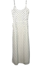 JENNI KAYNE Womens Rove Polka Dot Ankle Dress Ivory White (MSRP $495)