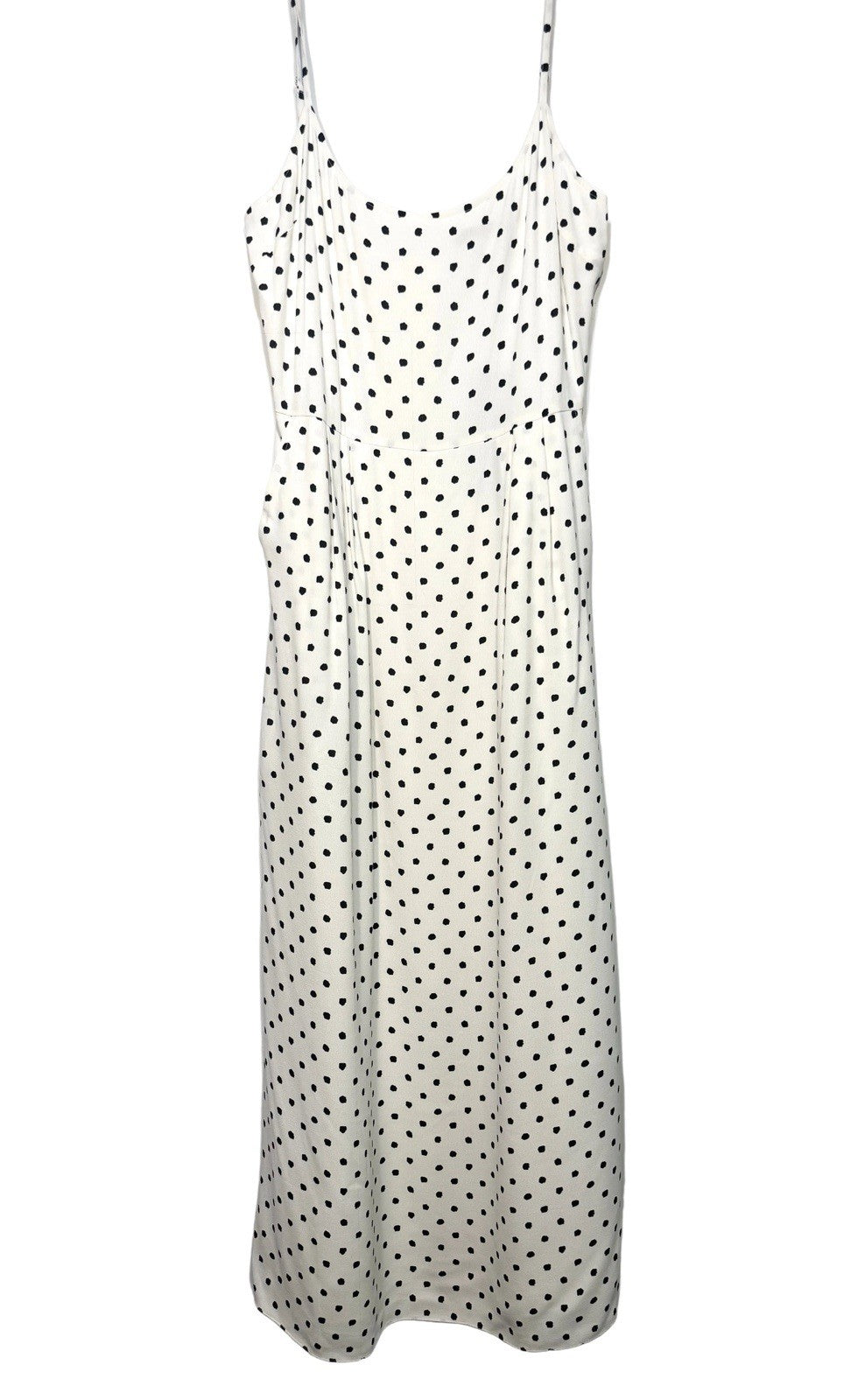 JENNI KAYNE Womens Rove Polka Dot Ankle Dress Ivory White (MSRP $495)