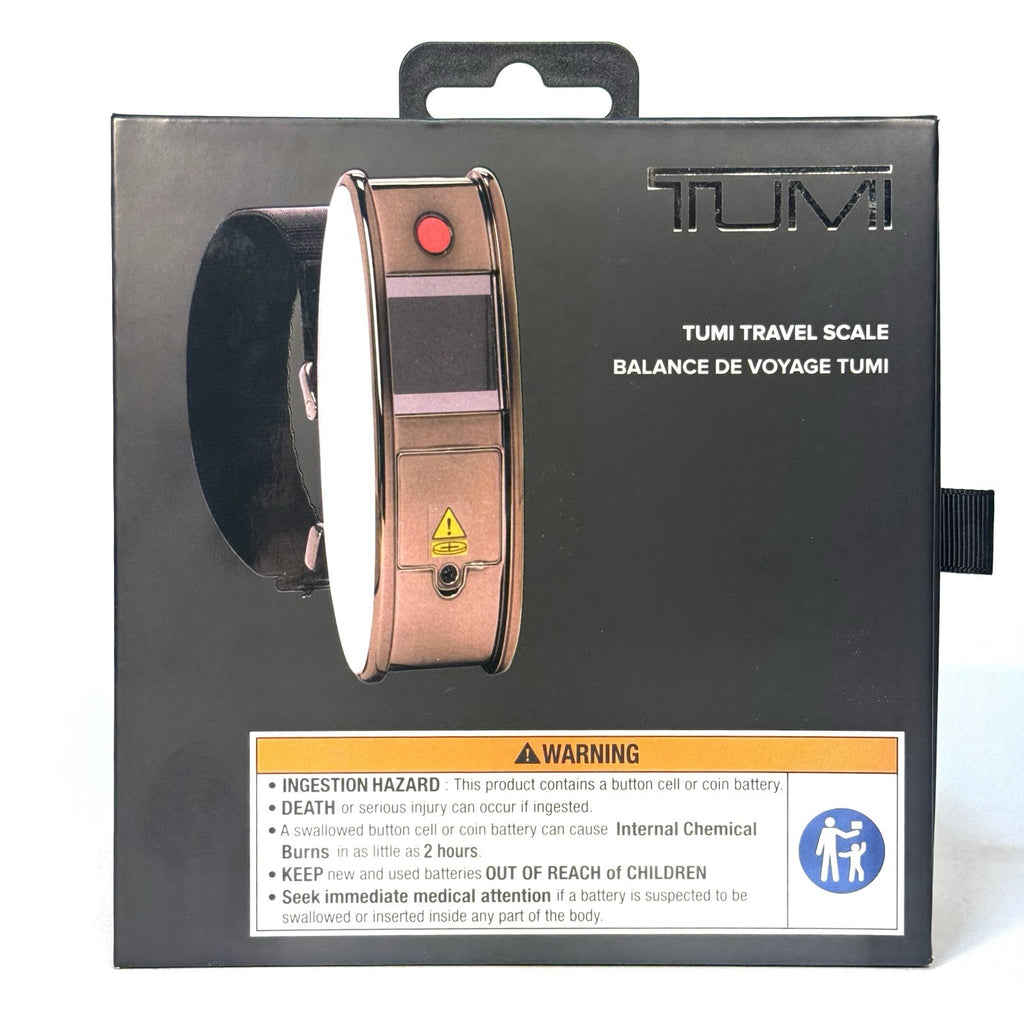 TUMI Digital Electronic Weighing Luggage Travel Scale Gunmetal (MSRP $75)