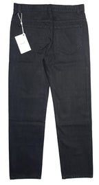 KHAITE Womens Corben High Rise Straight Leg Denim Jeans Bartlett Black MSRP $540