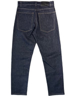 MAISON KITSUNE Mens Regular Fit Japanese Denim Jeans Rinsed Indigo Blue 28