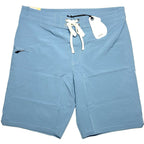 PRANA Mens 9in Fenton Board Shorts Swim Trunks High Tide Blue (MSRP $65)