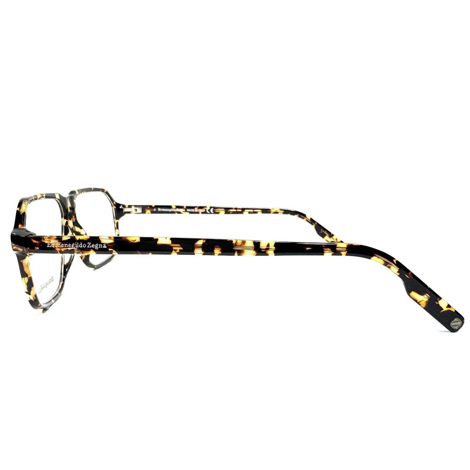 ERMENEGILDO ZEGNA Mens EZ5227 052 Eyeglasses Frames Tortoise Brown (MSRP $275)