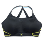 ADIDAS x Stella McCartney TruePace TPA Stripe Sports Bra Black (MSRP $120)