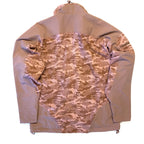 OUTDOOR VOICES Womens Unisex Fleece Zip Jacket Deep Taupe Purple M