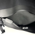 MAISON MARGIELA Mackintosh Solar Panel Roll Top Backpack Black (MSRP $1,760)