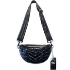 THINK ROYLN Little Runaway Sling Crossbody Waist Bag Pearl Black (MSRP $128)